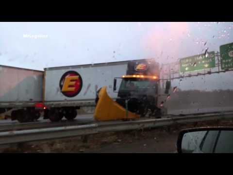 VIDEO: Truck Accident on Recent Jersey Turnpike I-95