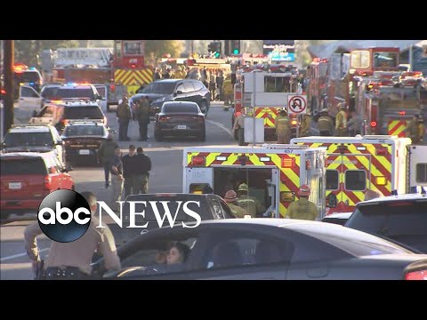25 police recruits distress in Los Angeles vehicle rupture