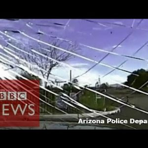 Arizona police ram automobile into armed man – BBC Recordsdata