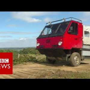 F1 engineer makes ‘first flat-pack truck’ – BBC News