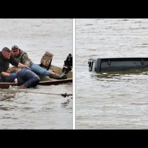 Missing Lady Found Alive Inner Submerged Jeep