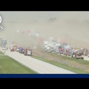 Illinois mud storm causes main automobile crashes, a lot of fatalities