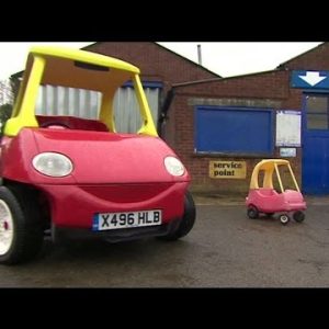 Toy vehicle that can attain 70mph (110km/h)..oh and it be roadworthy- BBC Data