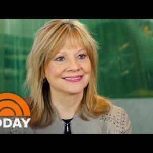 Mary Barra, First Female Auto Replace CEO, On Females And Leadership | TODAY