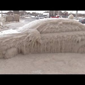See The Wicked ‘Ice Automotive’ Be Liberated From Frozen Shell