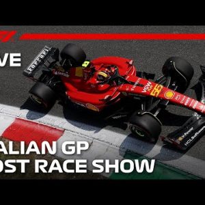 F1 LIVE: Italian Sizable Prix Put up Drag Characterize