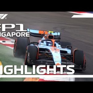FP1 Highlights | 2023 Singapore Immense Prix