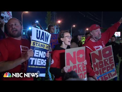Hundreds of vehicle employees strike as UAW and grand three fail to succeed in a deal