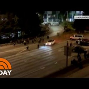 Automobile Drives By Closure, Strikes More than one Protesters On Seattle Toll road | TODAY