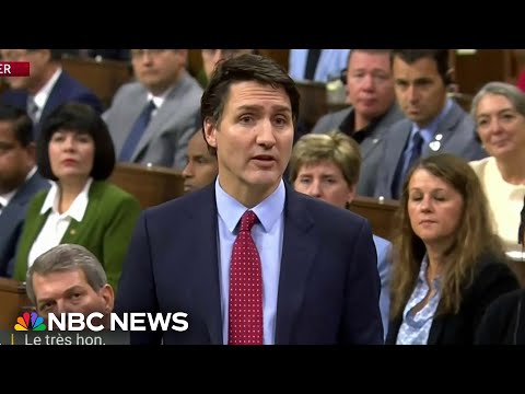 Canadian Top Minister Trudeau responds to automobile explosion at border