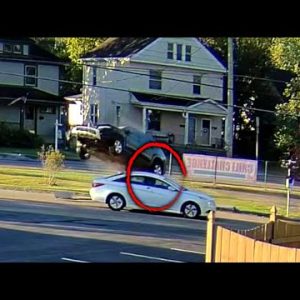 SUV Flies Over Priest’s Automotive For the length of Excessive-Velocity Smash