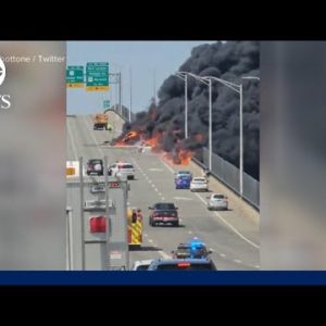 Huge tanker truck explosion | GMA