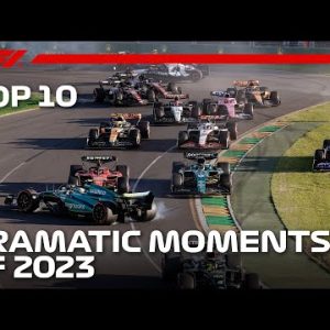 Prime 10 Dramatic Moments of the 2023 F1 Season