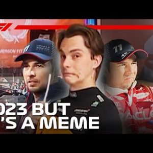 the 2023 F1 season nonetheless or no longer it is simply the memes