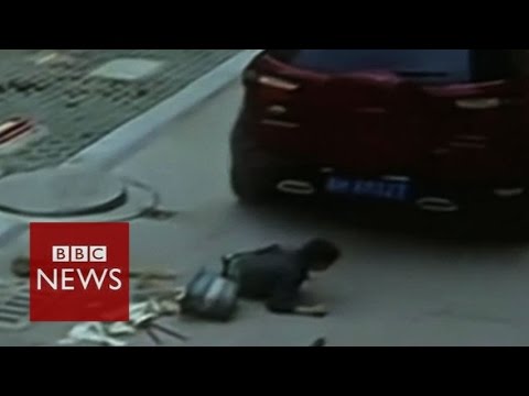 Chinese boy unharmed after automobile runs over him – BBC Info