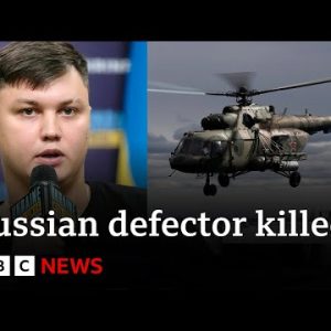 Russian helicopter pilot who defected to Ukraine “shot slow in Spain” | BBC Facts