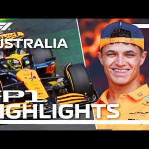 FP1 Highlights | 2024 Australian Huge Prix